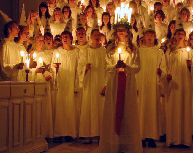 年岁的冠冕——瑞典的几个教会节日
