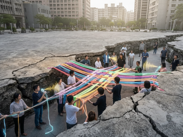 在裂痕中編織連結：公共神學的在場與發聲